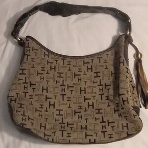 Tommy Hilfiger Vintage Hobo Logo Shoulder Bag